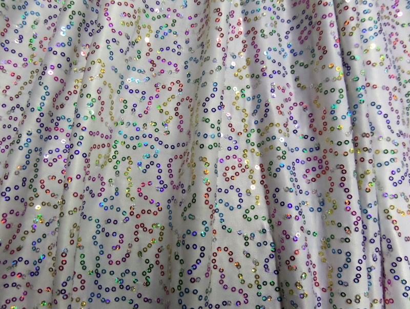 53.White-Multi Glamour Sequins#1